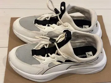 Puma RS 커브 뮬 스니커즈 화이트/블랙