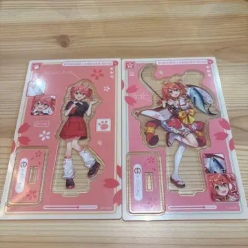 스시로 x 사쿠라미코 아크릴 스탠드 2종 세트