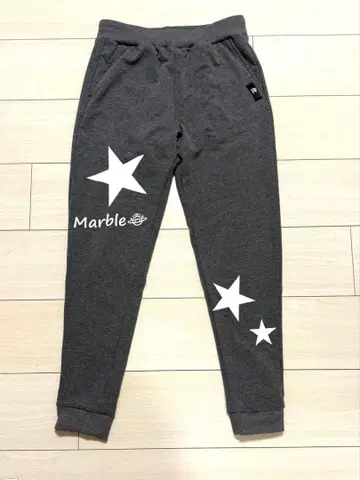 마블 별 프린트 슬림 팬츠 (M)
