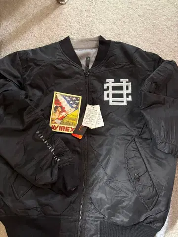 AVIREX MA-1 플라이트 자켓 블랙