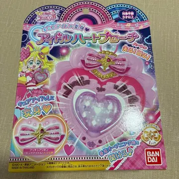 [ 새상품 미개봉 ] 아이돌 하트 브로치 BANDAI