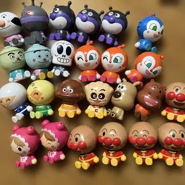 호빵맨 가챠 커다란 마스코트 25개 덴돈맨 다단단