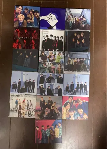 SixTONES 싱글 CD 묶음 판매 세트