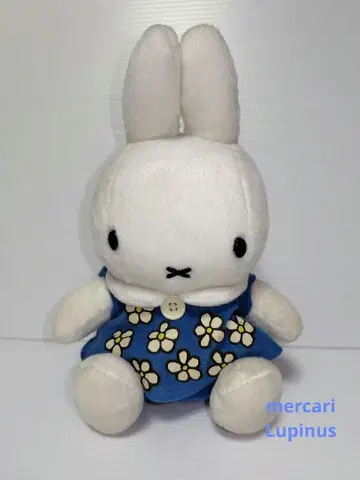 당시물 miffy 미피 봉제 인형 플라워 드레스 세키구치