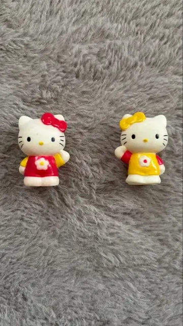 키티 미미 소프트 비닐 50년 정도 전? 레트로 인형