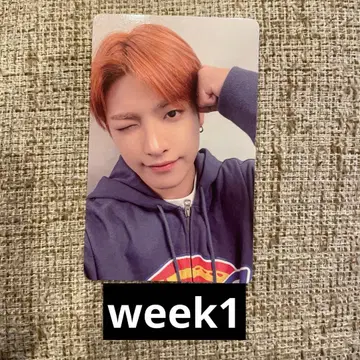 ateez 8room 랜티큘러 홍준 팝업 1주차 week1