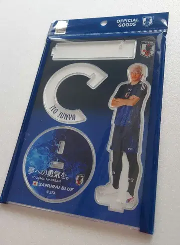 새상품 미사용 이토 준야 아크릴 스탠드 축구 일본 대표