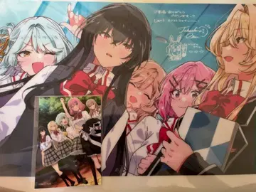 와타나레 입장객 특전 클리어 파일 키 비주얼 스티커