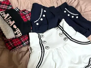 TRALALA 투라라 LIZLISA 3점 묶음 판매 스커트 셔츠