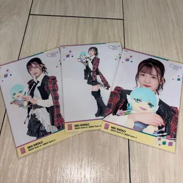 (초레어) AKB48 시타오 미우 CIRCLE JAM 한정판 브로마이드