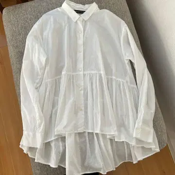 미즈이로 인드 긴팔 코튼 셔츠