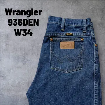 Wrangler 936DEN 멕시코제 카우보이컷 실측치수 W34 L29