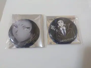 문호 스트레이독스 아쿠타가와 류노스케 흑백 캔뱃지 흑의 시대