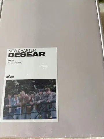 [ 미개봉 새상품 ] BAE173 NEW CHAPTER: DESEAR