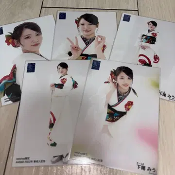 AKB48 시타오 미우 2022 신 성인 기념 브로마이드