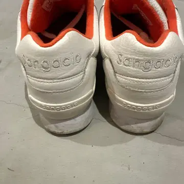 Sangacio 스니커즈 US 9.5 화이트/오렌지
