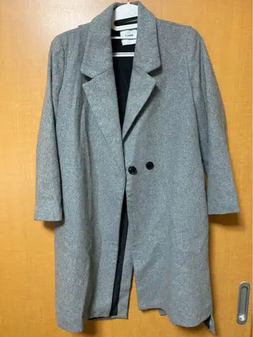 CLANE 클라네 백 크로스 체스터 코트 그레이