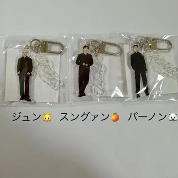 SEVENTEEN NEW_ 캡슐 토이 아크릴 키링 가챠