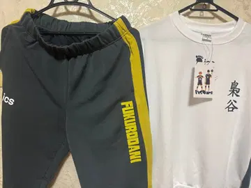 하이큐 후쿠로다니 고등학교 맨투맨 미사용 새상품 M 사이즈