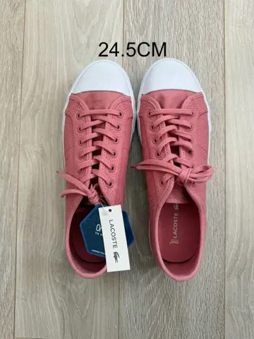 LACOSTE 핑크 스니커즈