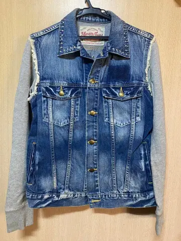 Mossy Jeans 데님 자켓 스터드 부착
