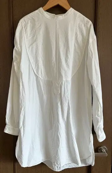 TODAYFUL 화이트 백 버튼 긴팔 셔츠