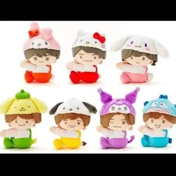 나니와단시 치비누이 로손 7개 세트