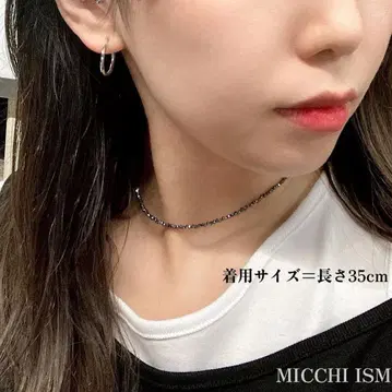 고급 테라헤르츠 광석 목걸이 심플 반짝이는 버튼 금장 장식 유행 2mm알