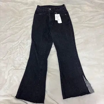 MURUA 블랙 부츠컷 데님 S 새상품 택 포함