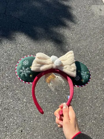 디즈니 크리스마스 2025 머리띠 [ 내일 발송 가능 ]