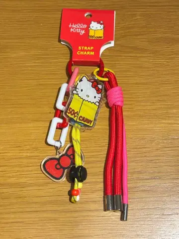 헬로키티전 한정판 스트랩 참 헬로키티