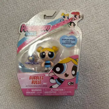 스핀마스터 파워퍼프걸스 버블스 액션 인형 피규어