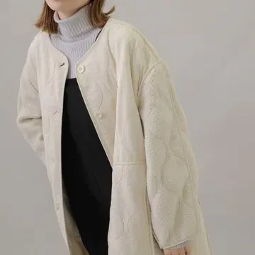 어반 리서치 [리버서블] USEDLIKE 퀼팅 보아 코트