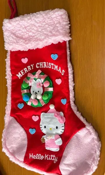 [레어/레트로] 키티 산타부츠 양말 크리스마스삭스 산리오