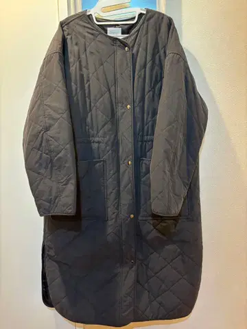 LOWRYS FARM 퀼팅 자켓 블랙