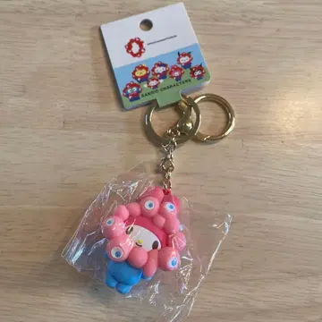 오사카 엑스포 미야쿠미야쿠 산리오 마이멜로디 입체 마스코트 컬러 키링