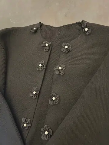 VERITE 아우터 가디건 모티브