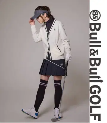 [ 새상품급 ] Bull and Bull 레터드 가디건 블랙