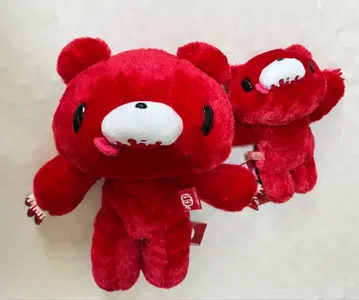 척스 GP 탈그루미 XL 봉제 인형 레드 2체 세트