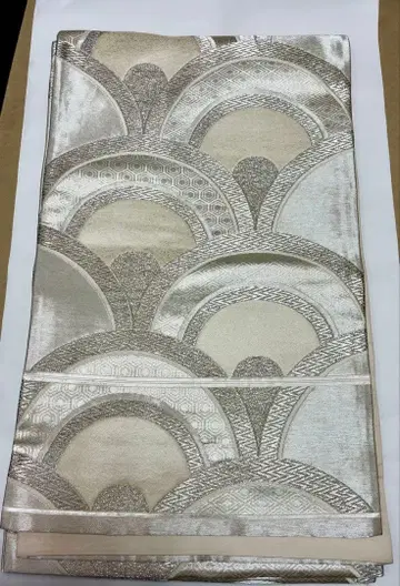 금은 청해파 후쿠로 오비 순수 실크