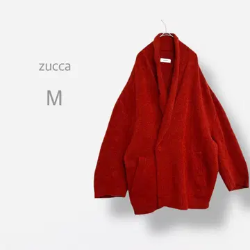 [ zucca ] 두툼한 니트 가디건 드롭 숄더 빅 루즈 겉옷