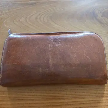 IL BISONTE 일비종떼 가죽 장지갑 브라운