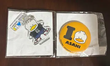 TREASURE 하피단부이 아사히 오리 페클 캔뱃지 키링