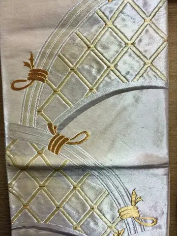 금은 포멀 후쿠로 오비 순수 실크