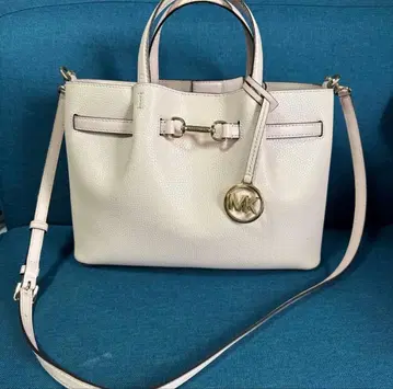 Michael Kors 화이트 숄더백