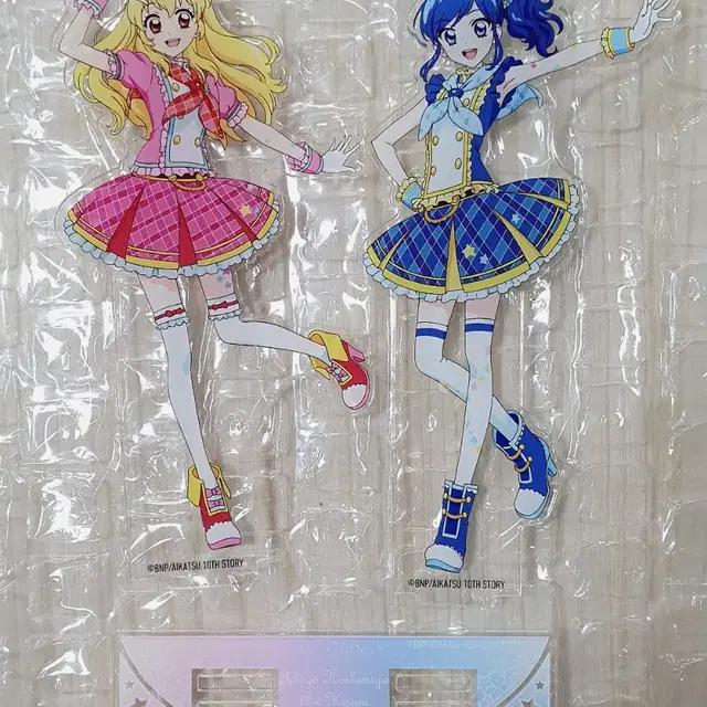 아이카츠! 페어 아크릴 스탠드 이치고 아오이 라임 마린 아이엠스타 스쿨룩