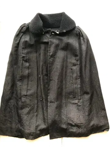 이중 회전 인버네스 블랙 코트