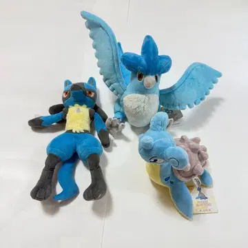 포켓몬 올스타 컬렉션 봉제 인형 3종 세트