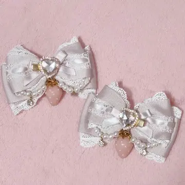 리즈리사 스트로베리 리본 클립 LIZLISA