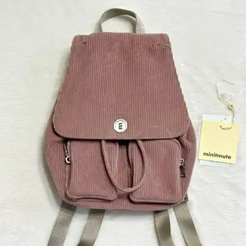 minitmute CLO BACKPACK CORDUROY PINK